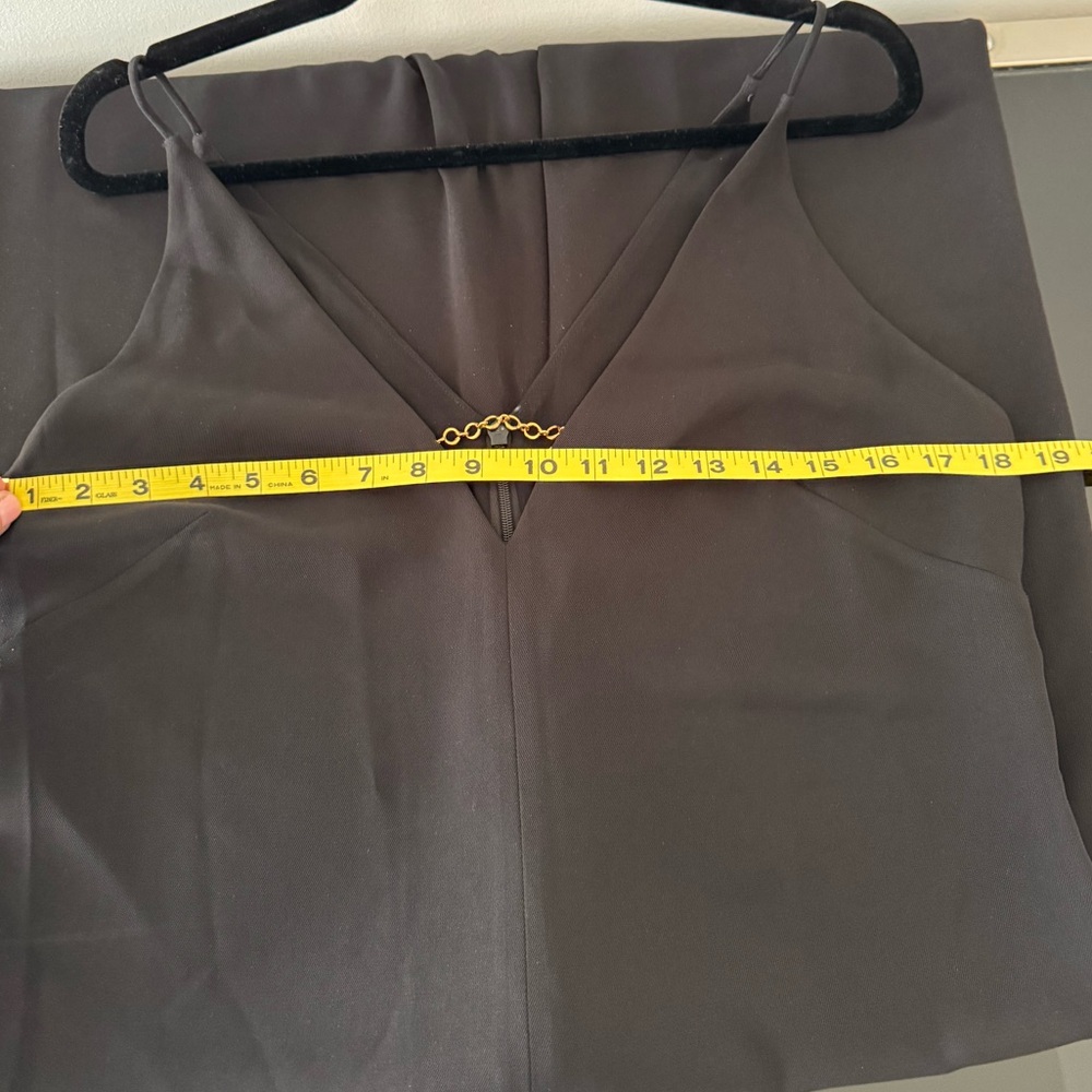 Zimmermann Black Chain-Embellished Midi Dress Size AU1-US 6, UK 10, FR 38, IT 42 - Picture 12 of 12